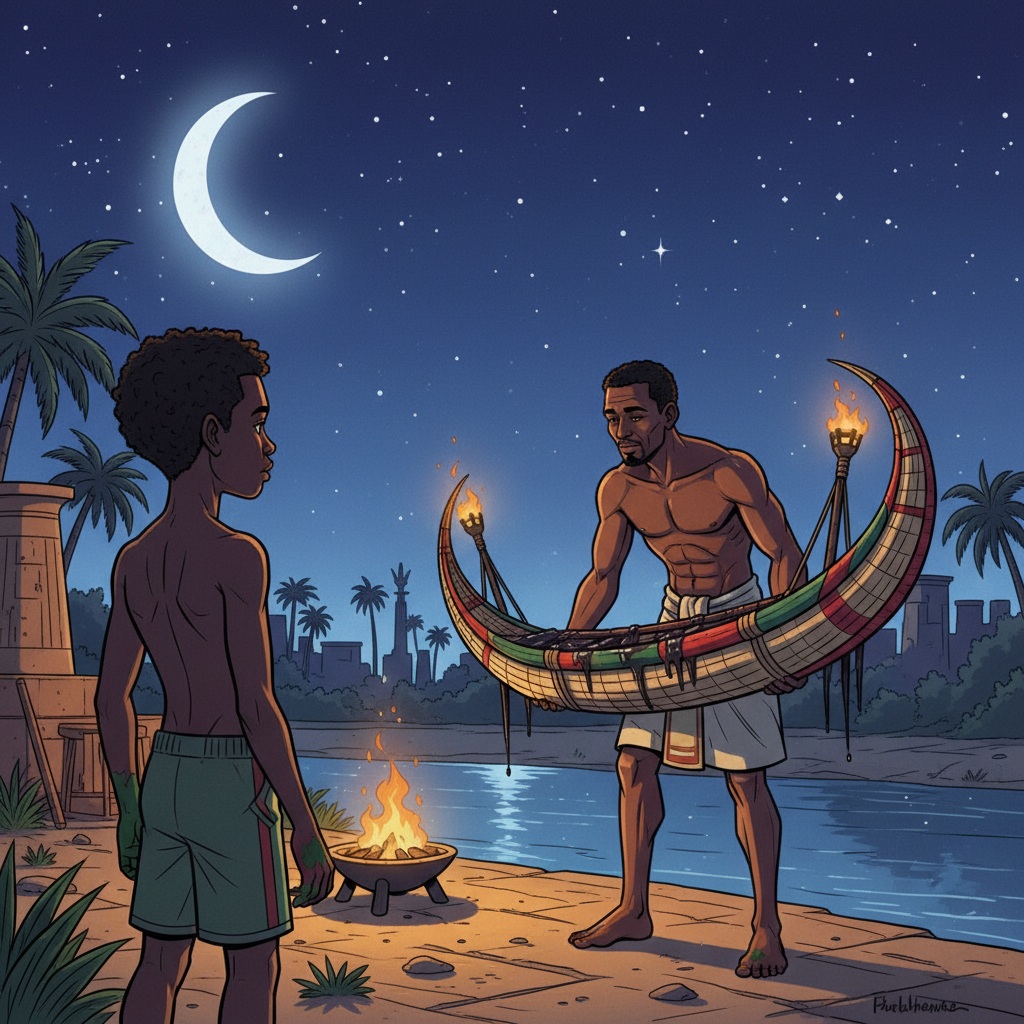 The Boat Builders of the Nile — illustration 11
