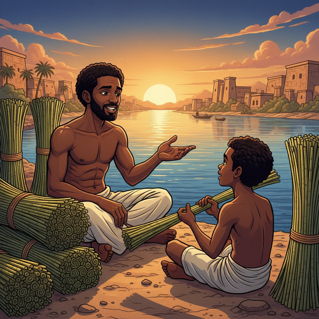 The Boat Builders of the Nile — illustration 5
