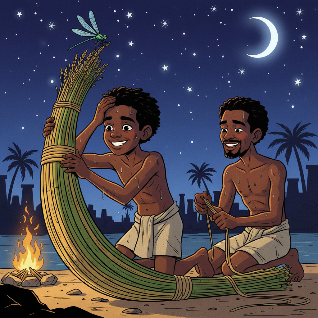 The Boat Builders of the Nile — illustration 7