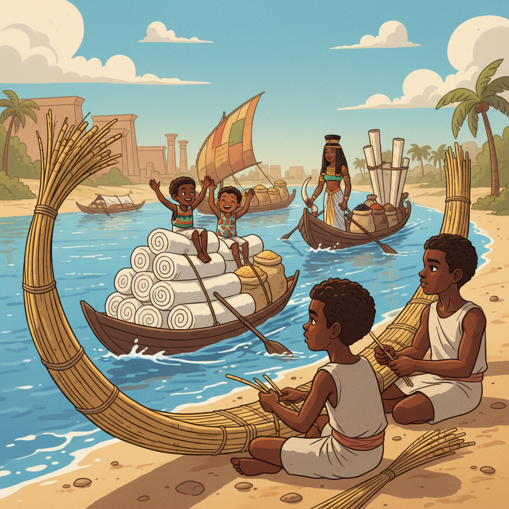 The Boat Builders of the Nile — illustration 8