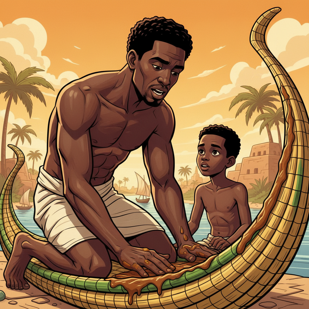 The Boat Builders of the Nile — illustration 10
