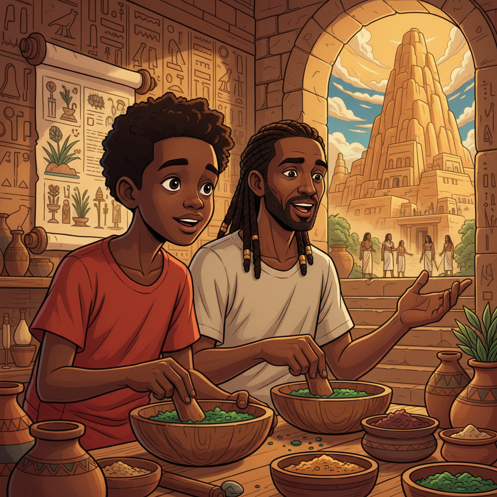 The Boy Who Fed the Stranger — illustration 11
