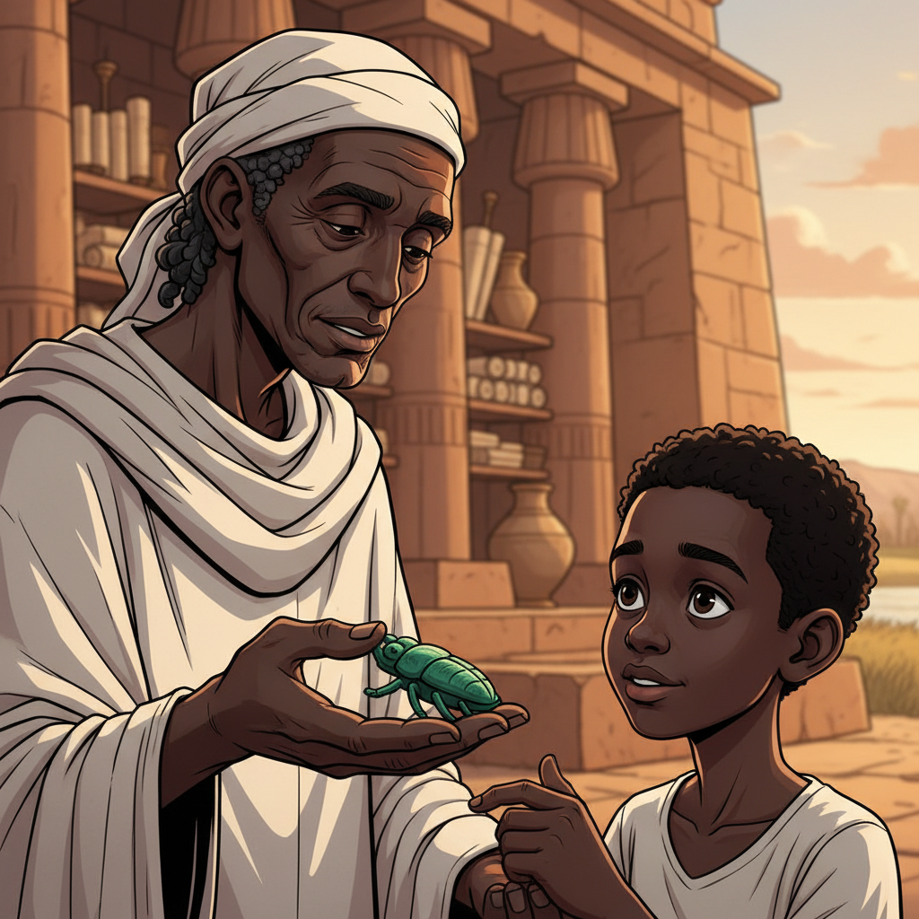 The Boy Who Fed the Stranger — illustration 14