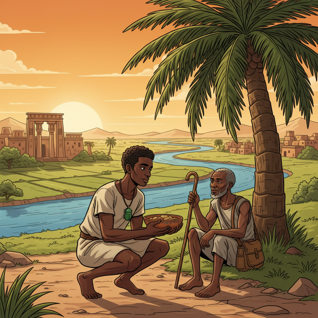 The Boy Who Fed the Stranger — illustration 15