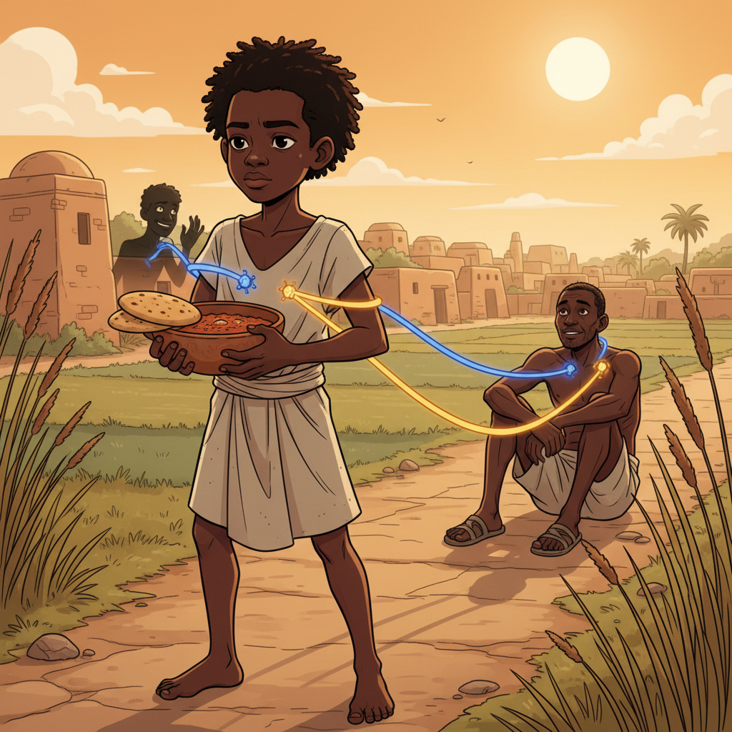 The Boy Who Fed the Stranger — illustration 3