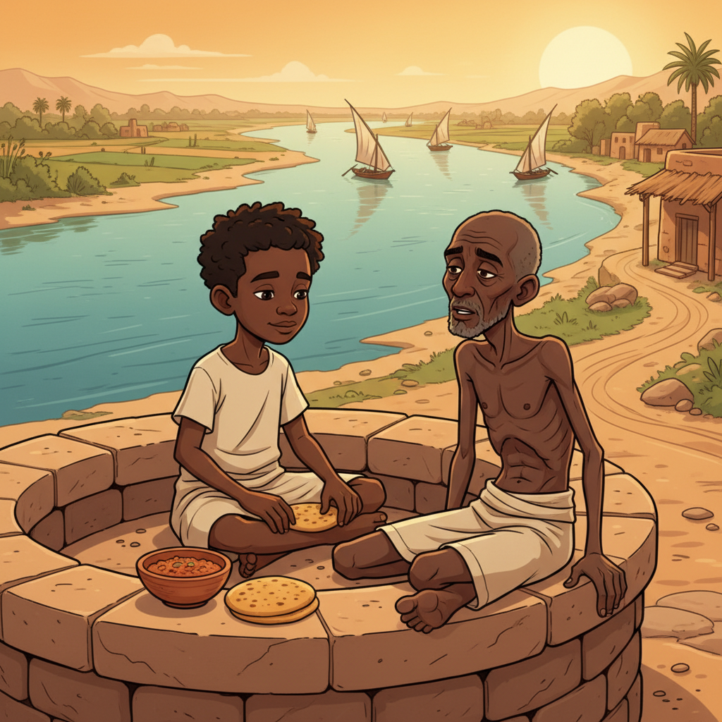The Boy Who Fed the Stranger — illustration 6