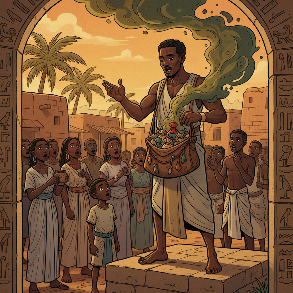 The Boy Who Fed the Stranger — illustration 8