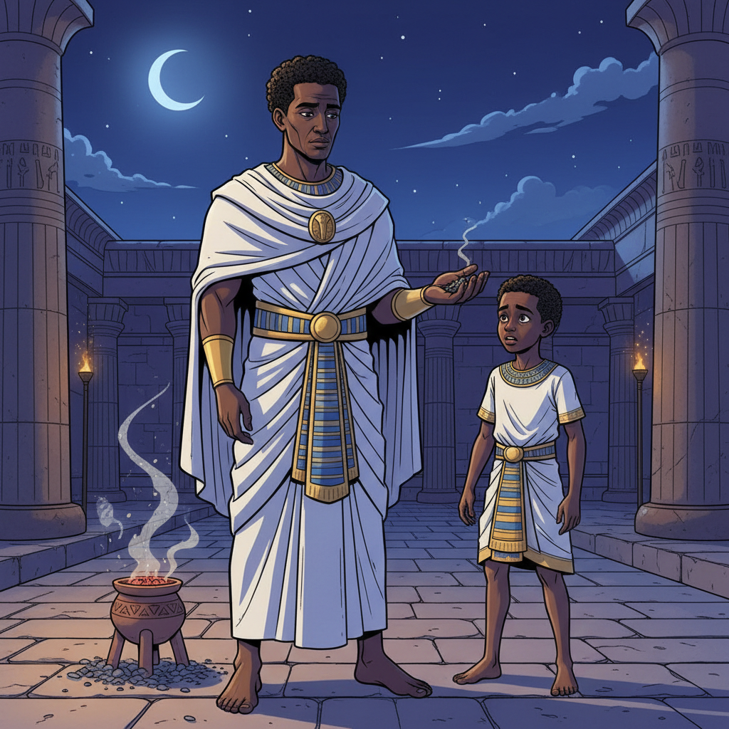 The Boy Who Burned the Papyrus — illustration 12
