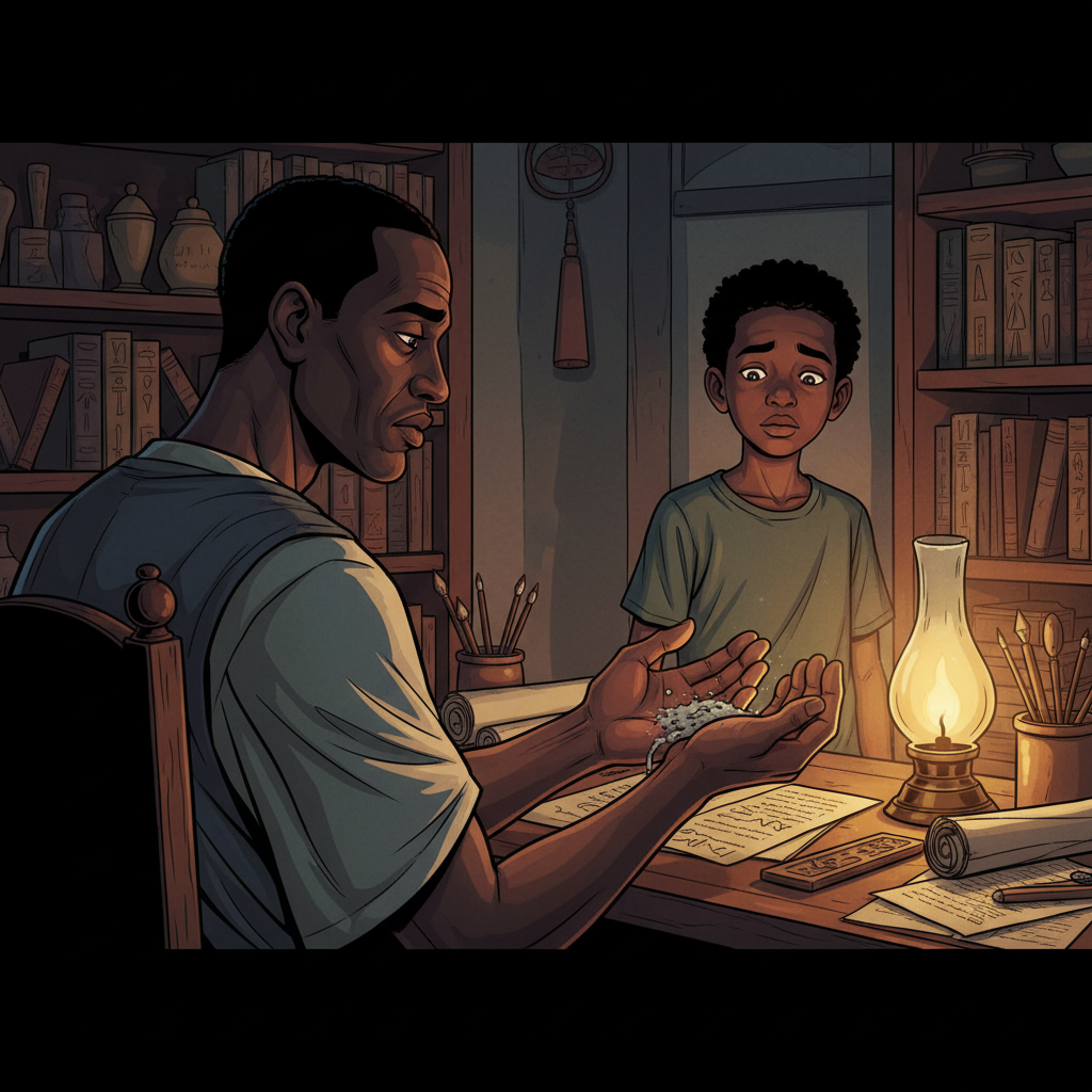 The Boy Who Burned the Papyrus — illustration 14