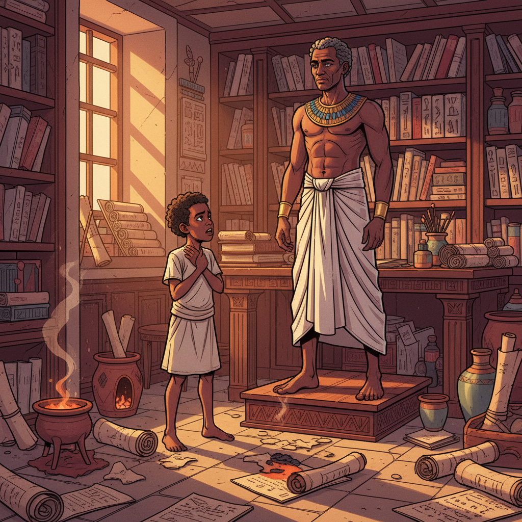 The Boy Who Burned the Papyrus — illustration 16