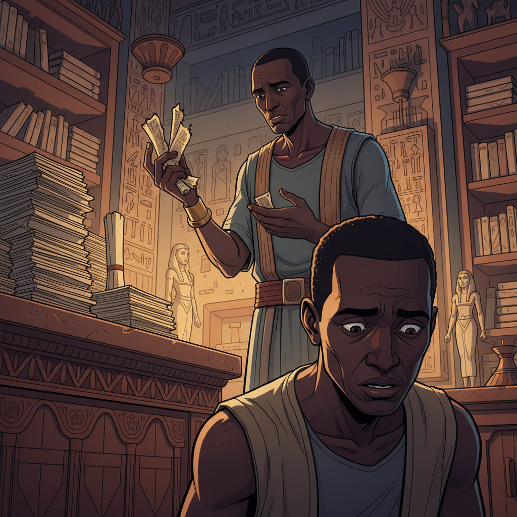 The Boy Who Burned the Papyrus — illustration 17