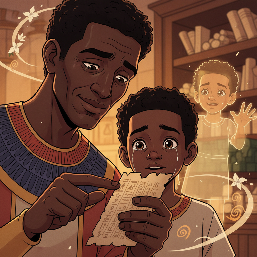 The Boy Who Burned the Papyrus — illustration 18