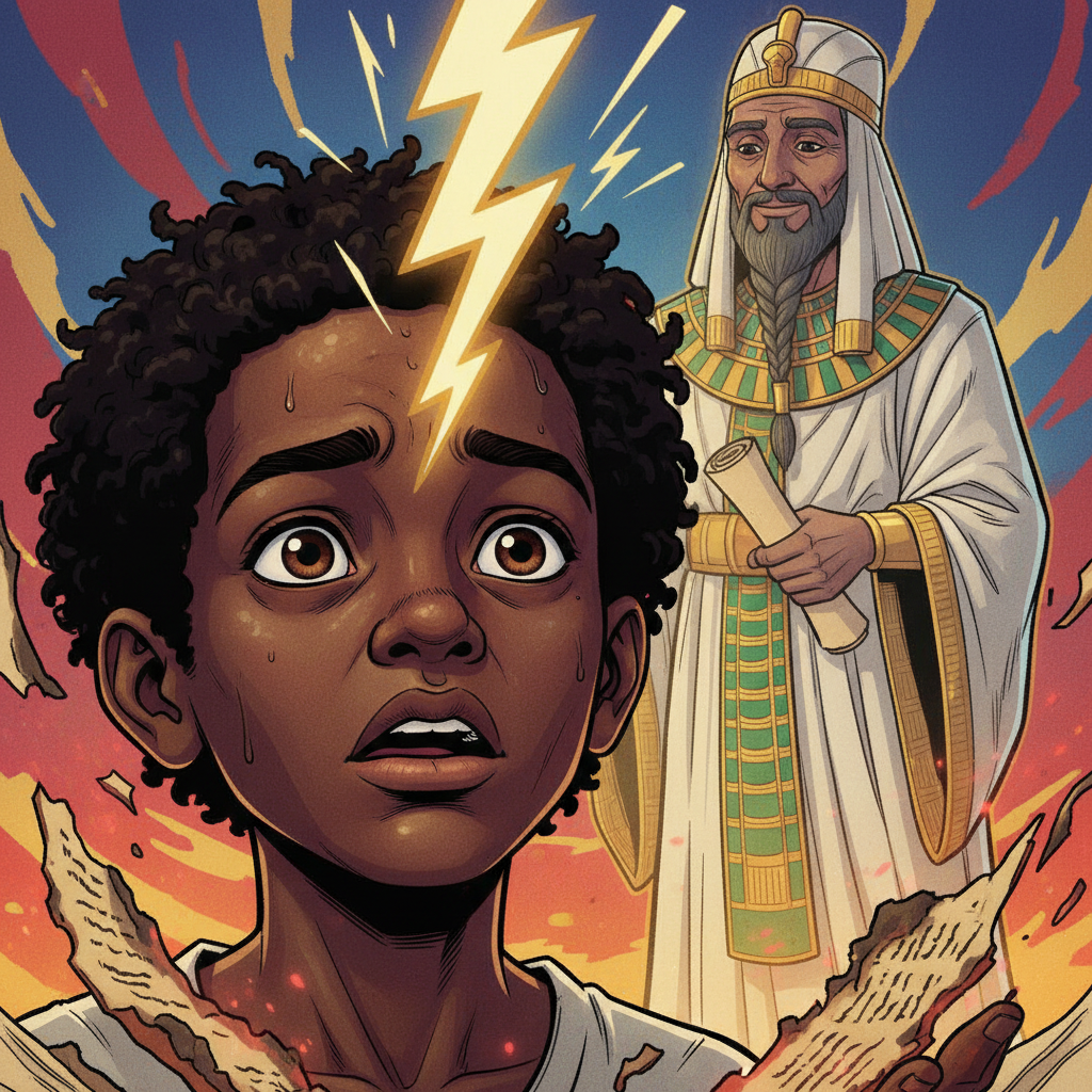 The Boy Who Burned the Papyrus — illustration 19