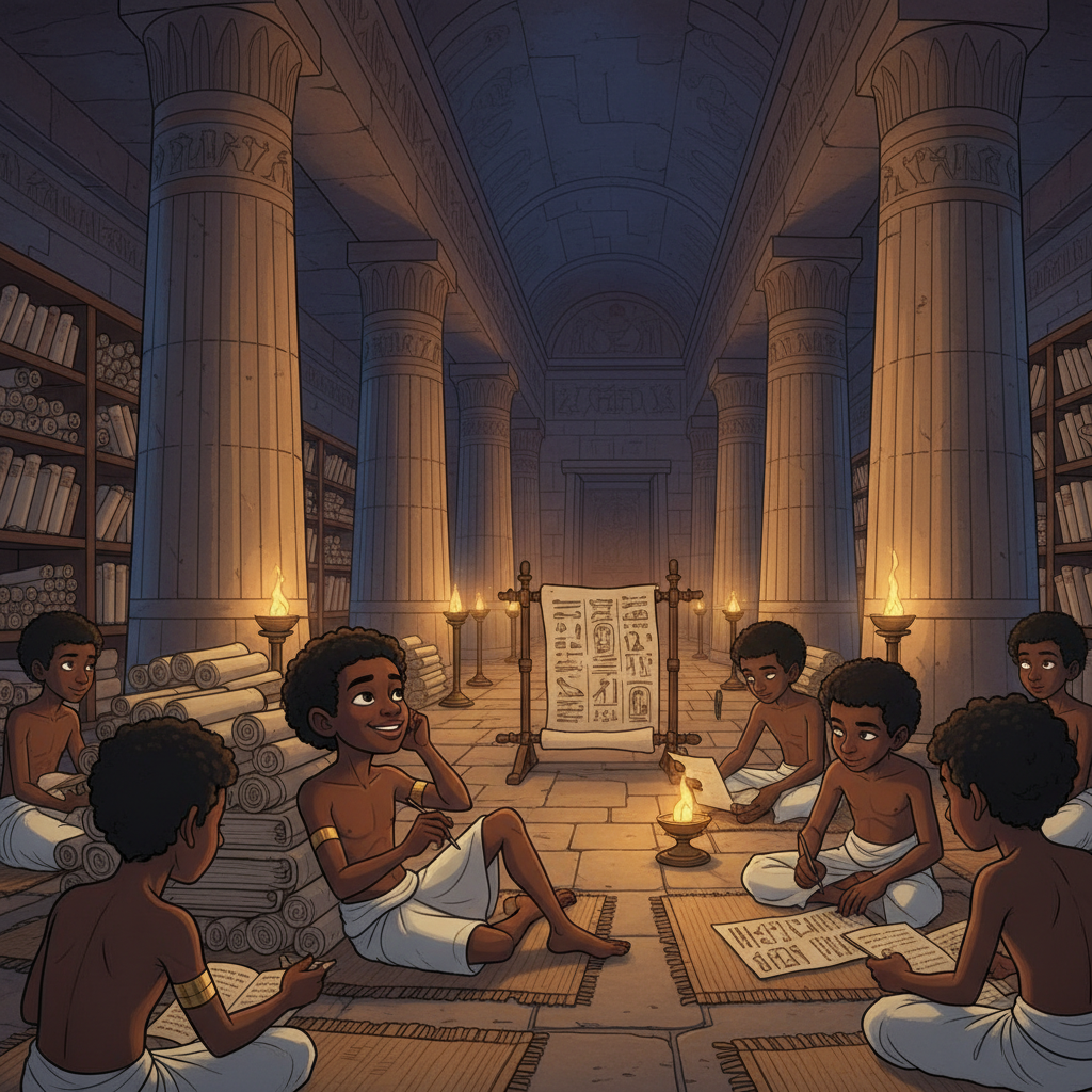 The Boy Who Burned the Papyrus — illustration 3