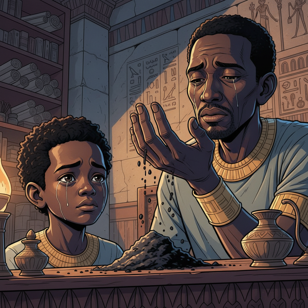 The Boy Who Burned the Papyrus — illustration 21