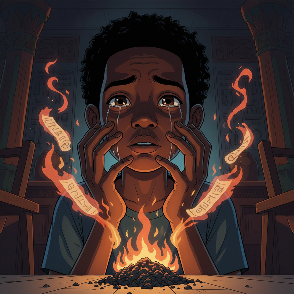 The Boy Who Burned the Papyrus — illustration 22