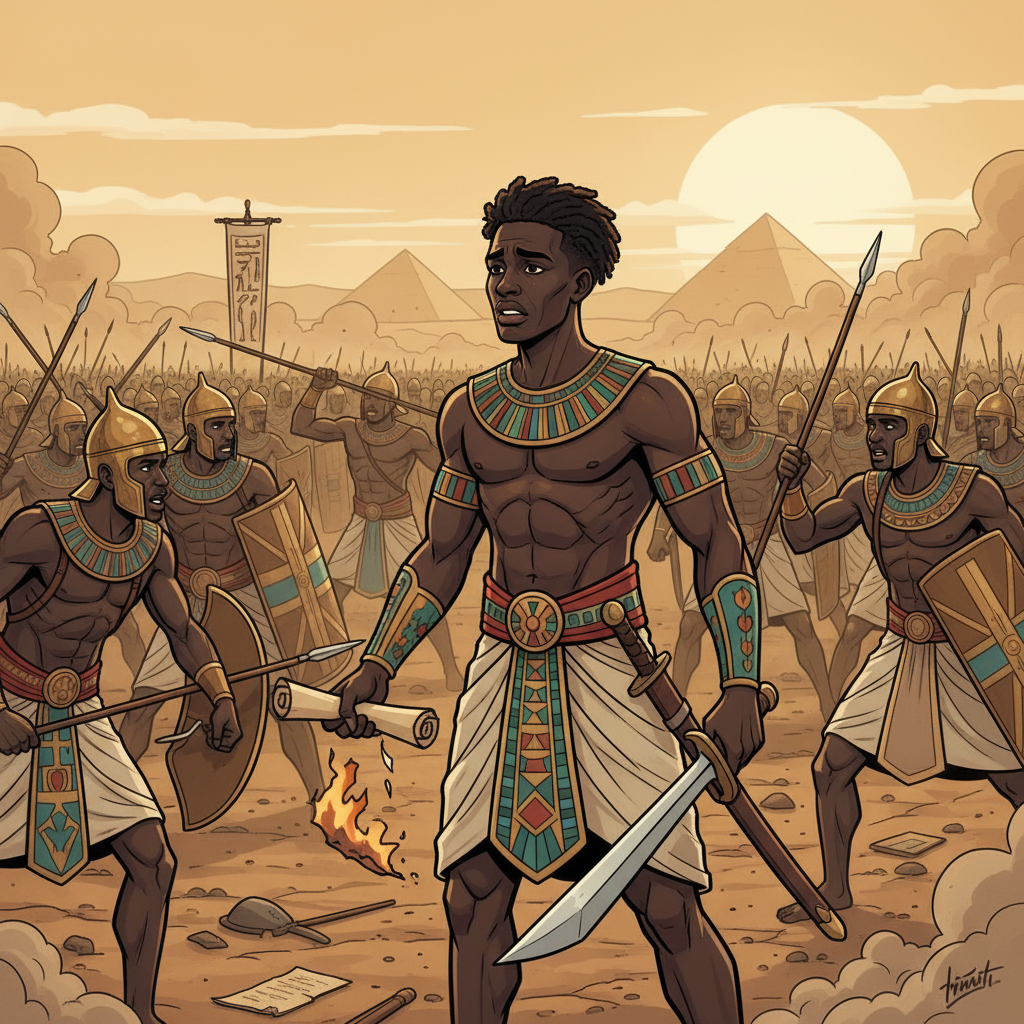 The Boy Who Burned the Papyrus — illustration 23