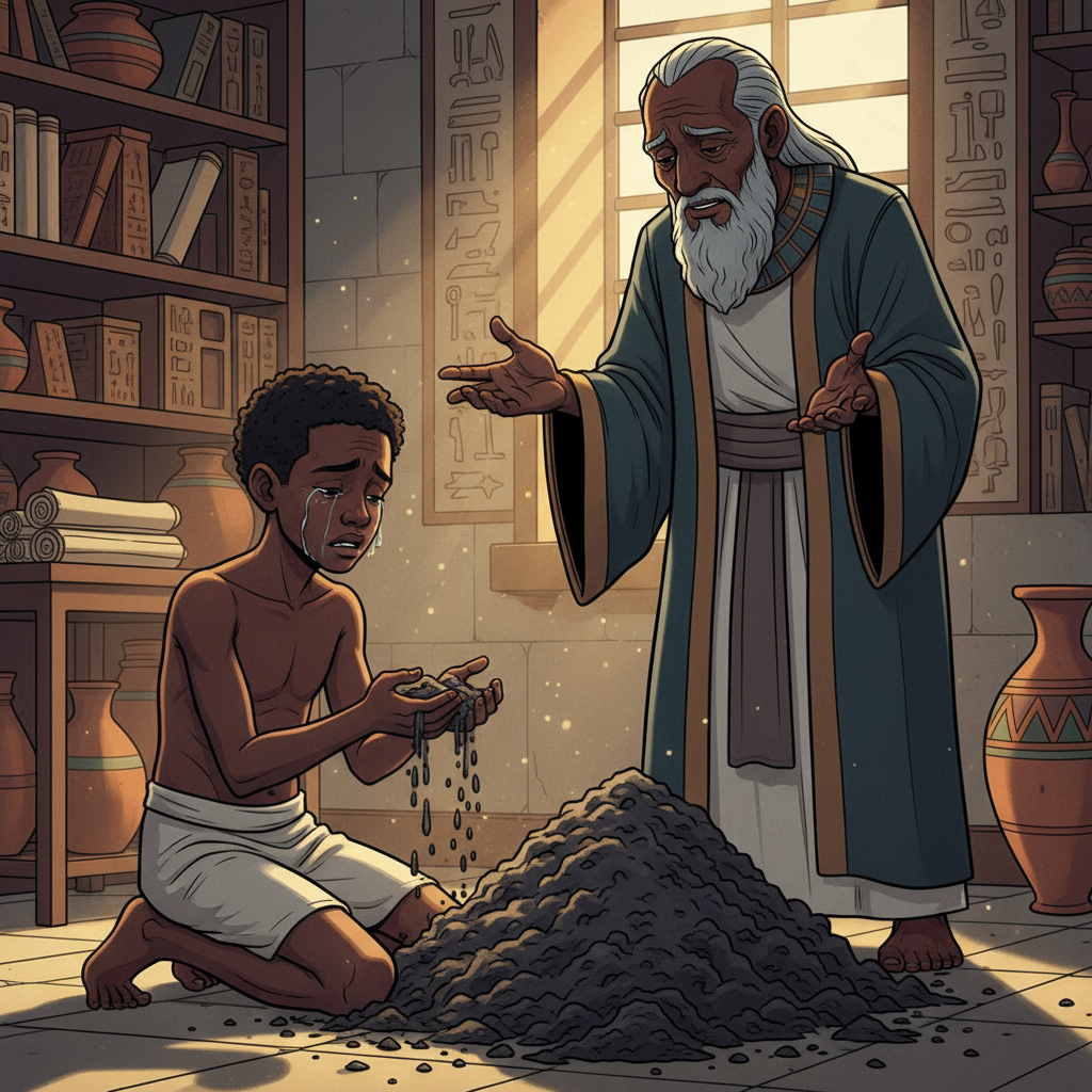 The Boy Who Burned the Papyrus — illustration 24