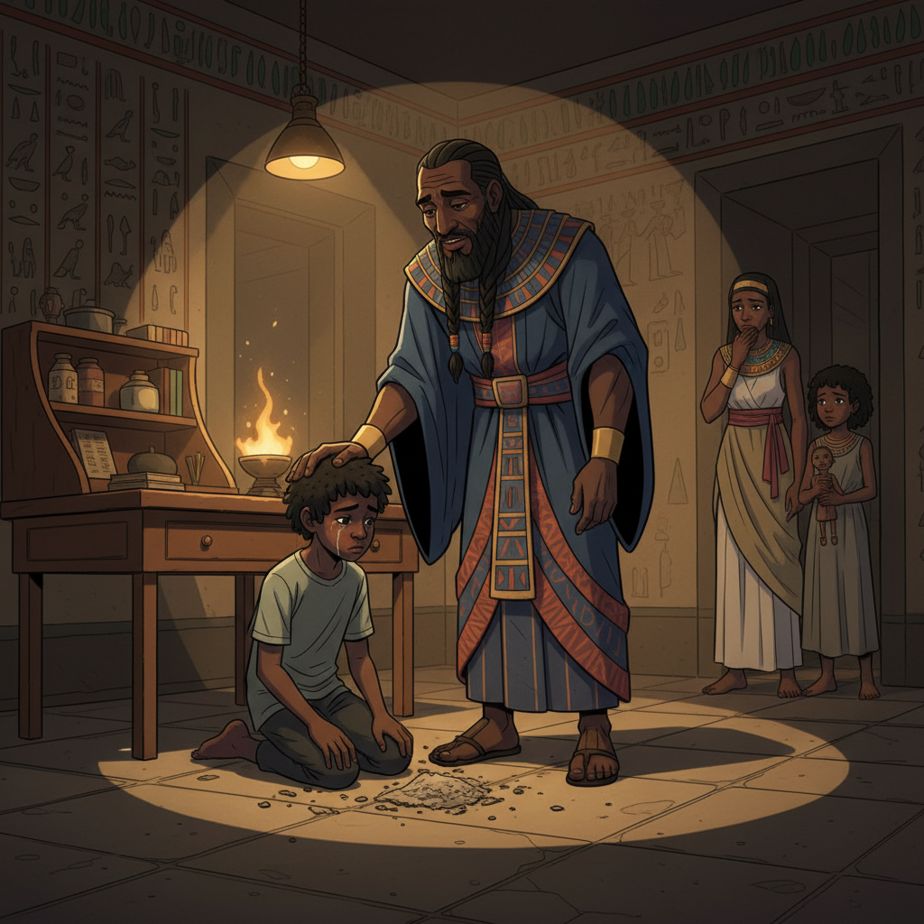 The Boy Who Burned the Papyrus — illustration 25