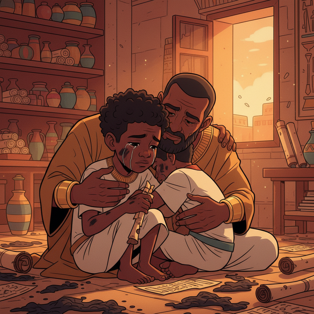 The Boy Who Burned the Papyrus — illustration 26