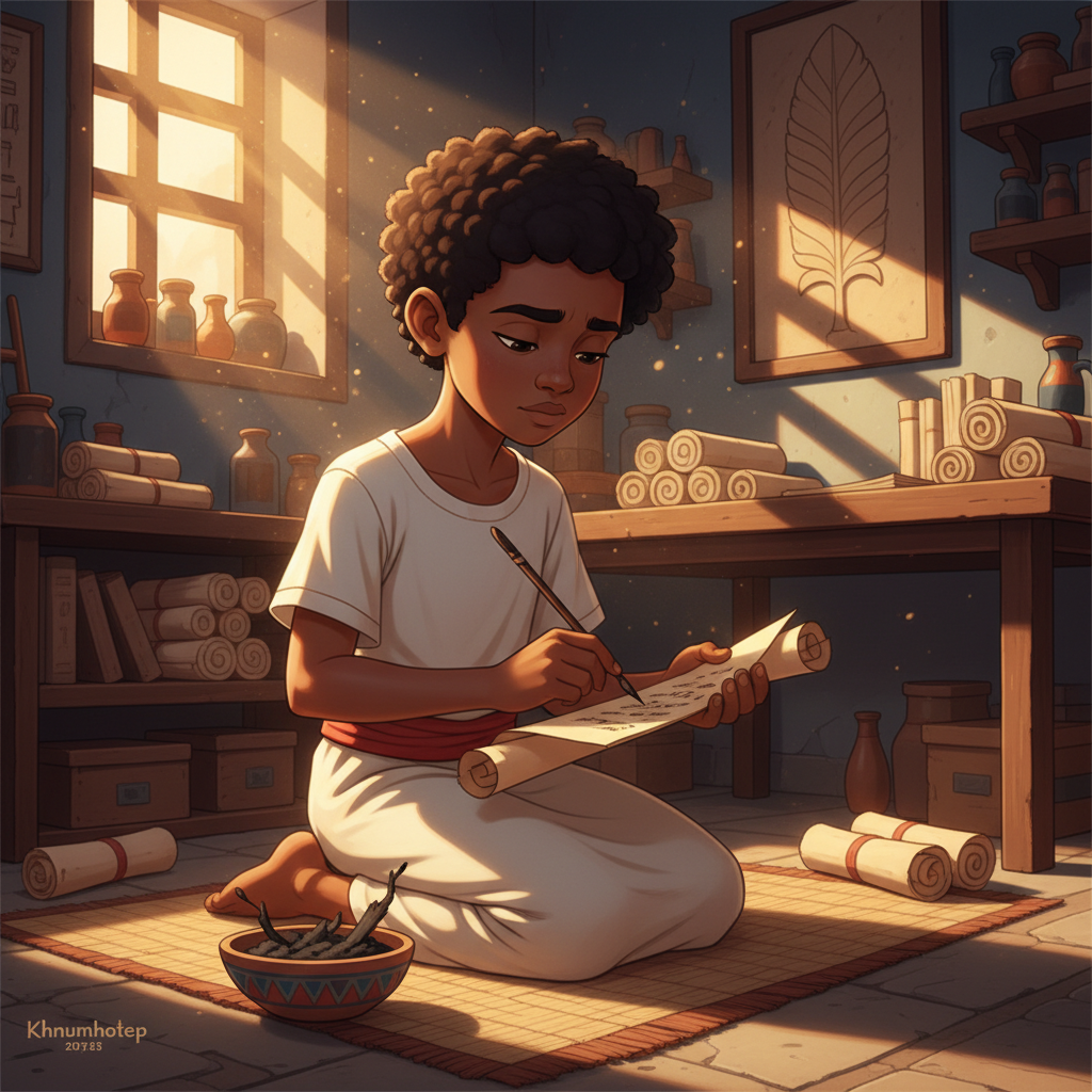The Boy Who Burned the Papyrus — illustration 27