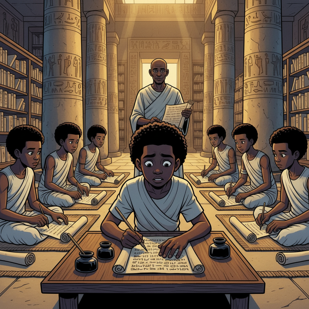 The Boy Who Burned the Papyrus — illustration 4