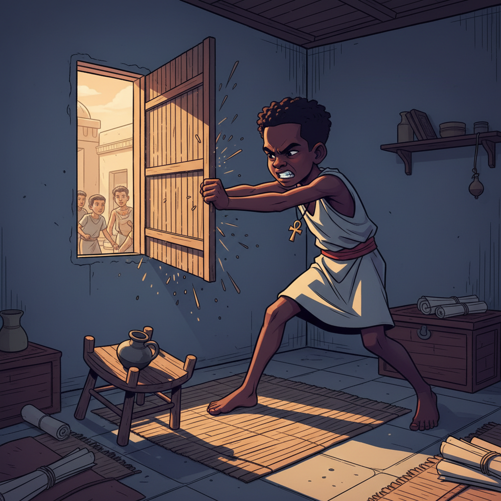 The Boy Who Burned the Papyrus — illustration 6