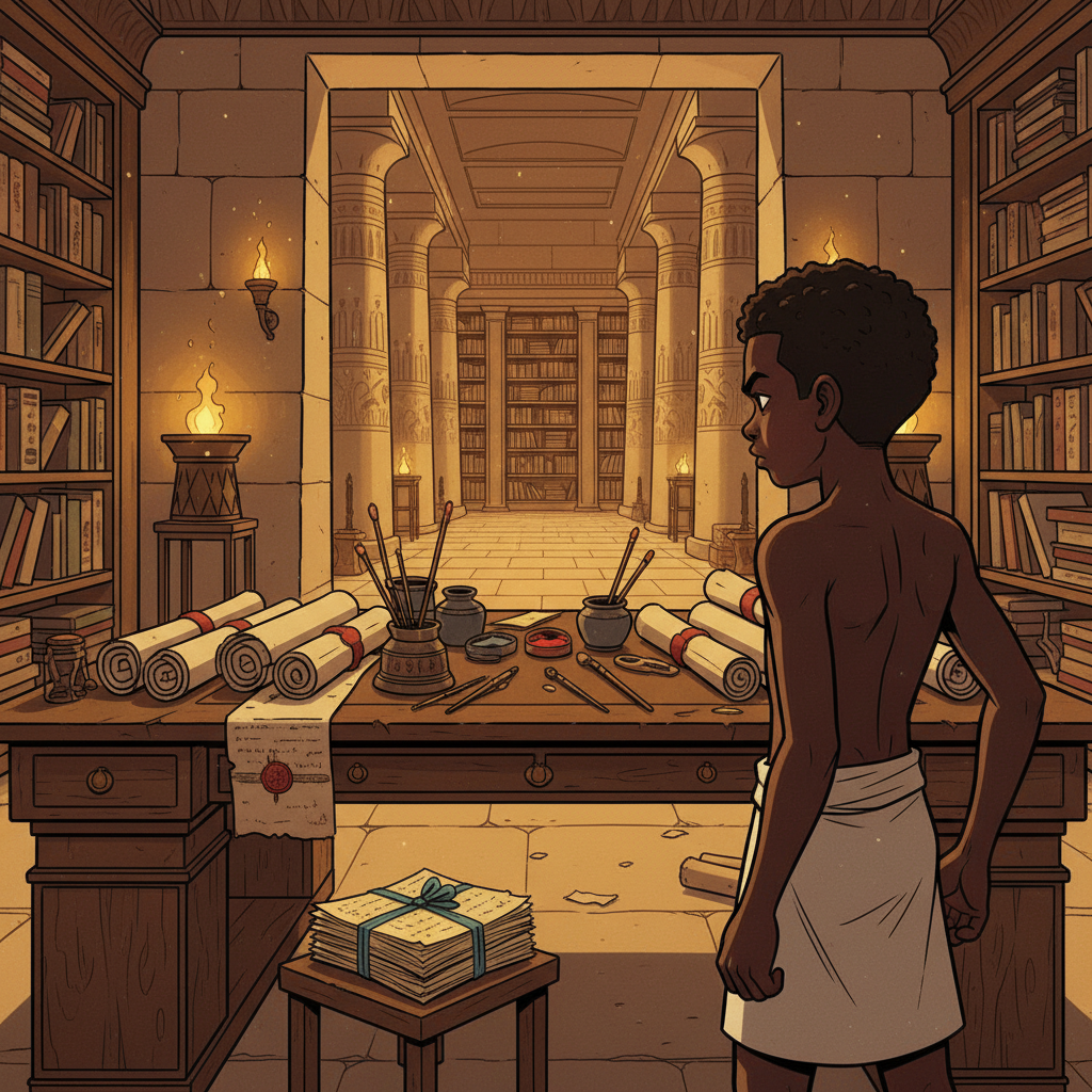 The Boy Who Burned the Papyrus — illustration 7