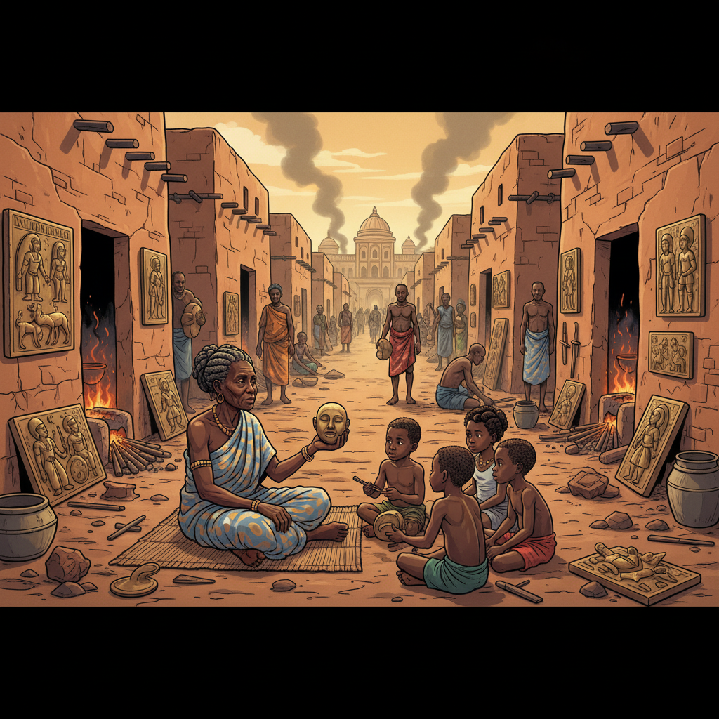 The Bronze Caster's Apprentice — illustration 2