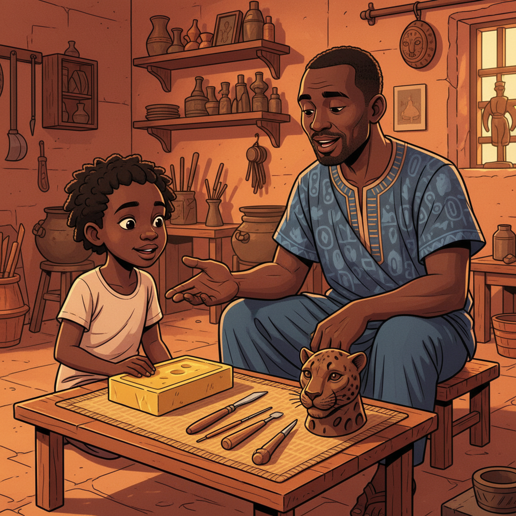 The Bronze Caster's Apprentice — illustration 4