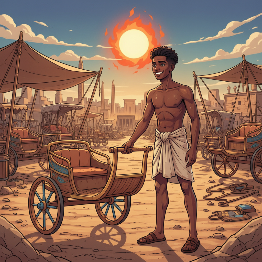 The Chariot He Could Not Ride — illustration 1