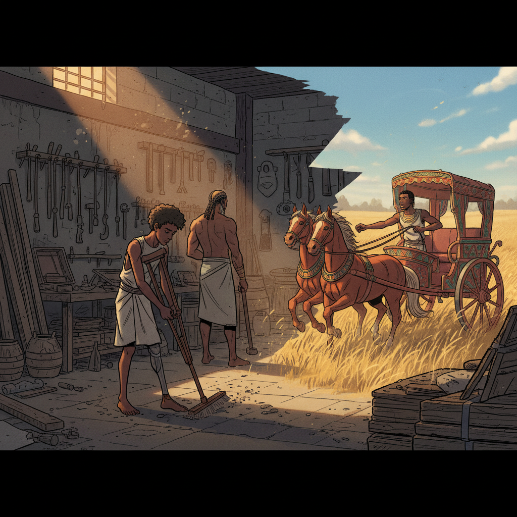 The Chariot He Could Not Ride — illustration 11