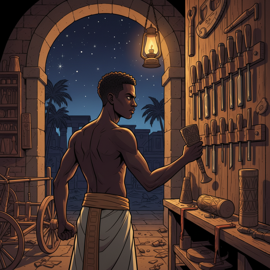 The Chariot He Could Not Ride — illustration 13