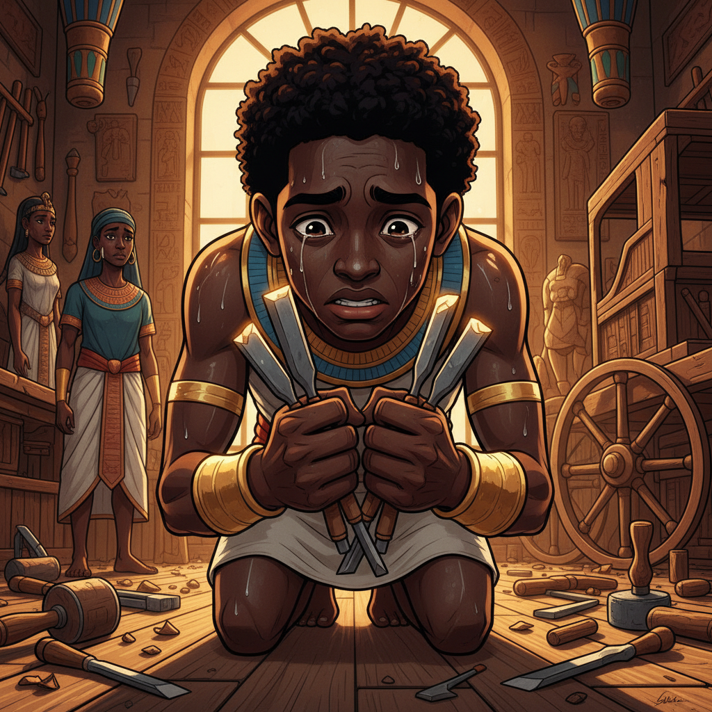 The Chariot He Could Not Ride — illustration 20