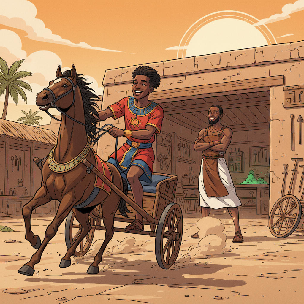 The Chariot He Could Not Ride — illustration 3