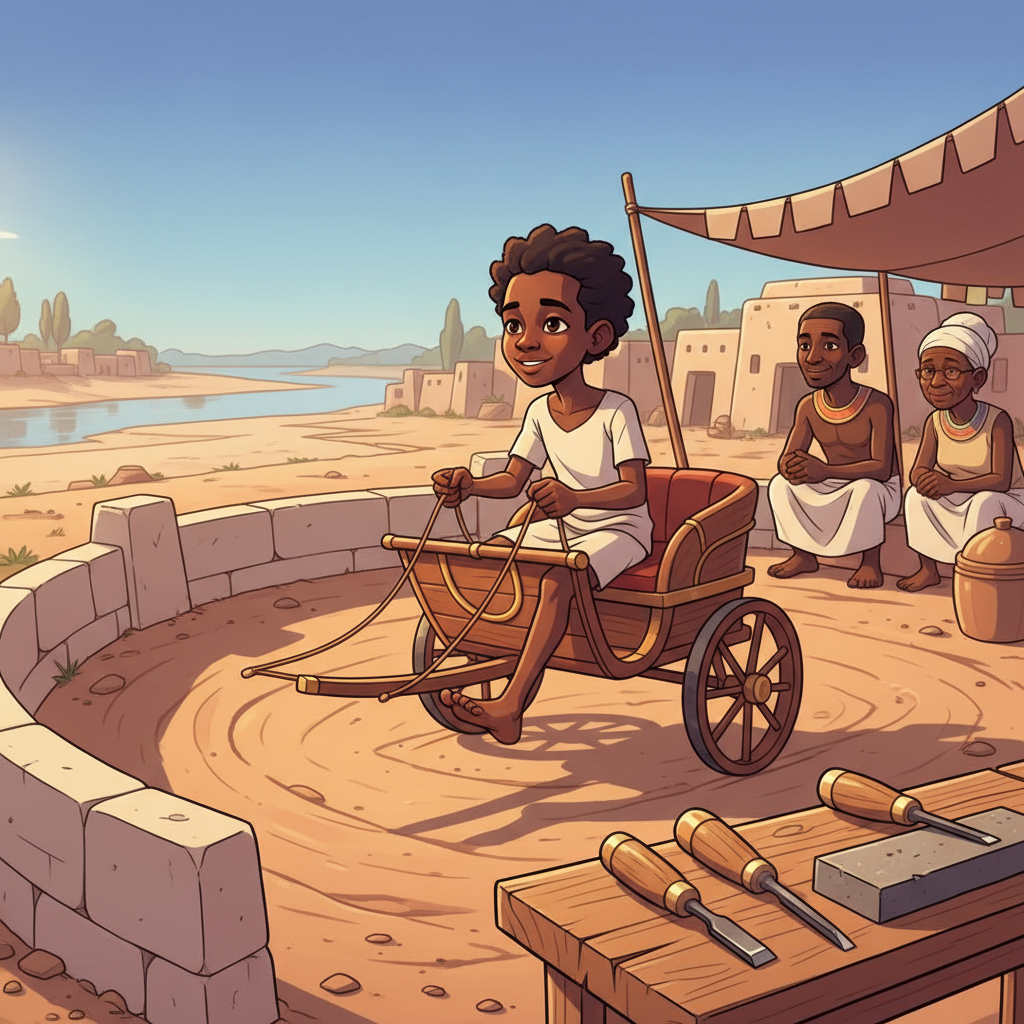 The Chariot He Could Not Ride — illustration 27