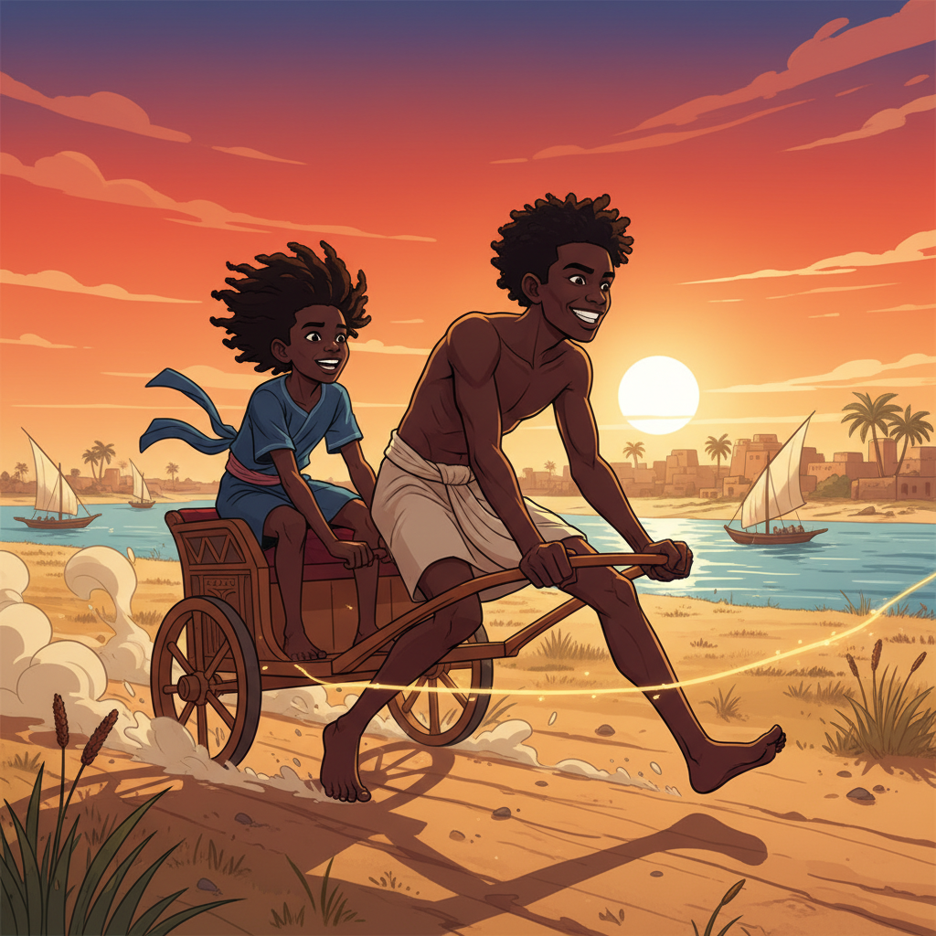 The Chariot He Could Not Ride — illustration 6