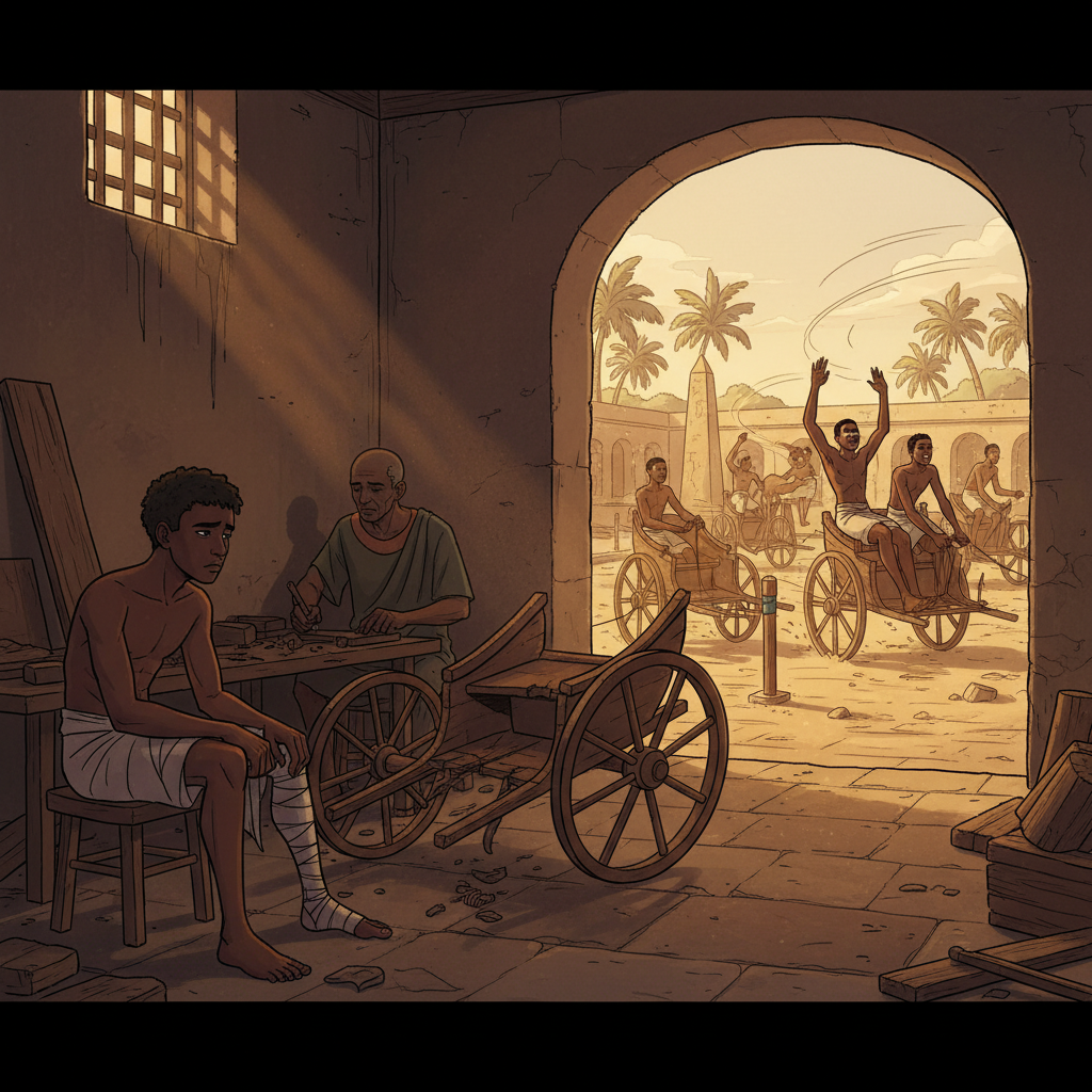 The Chariot He Could Not Ride — illustration 10
