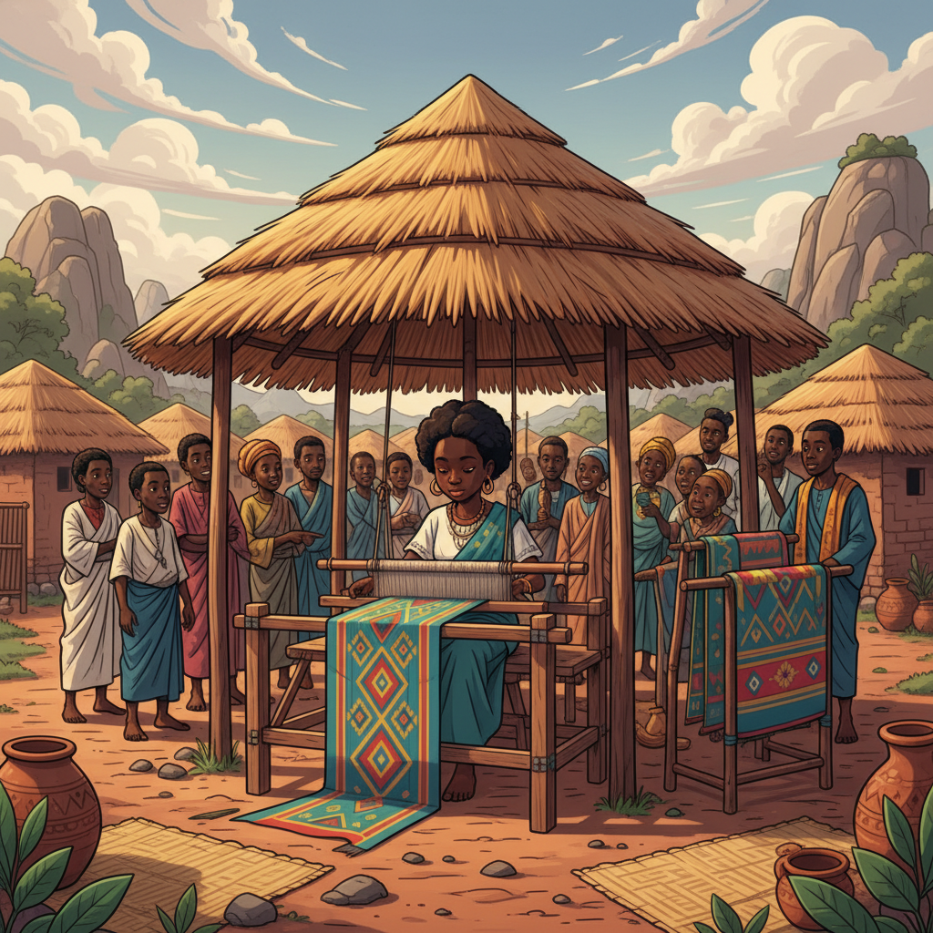 The Cloth of Two Worlds — illustration 1
