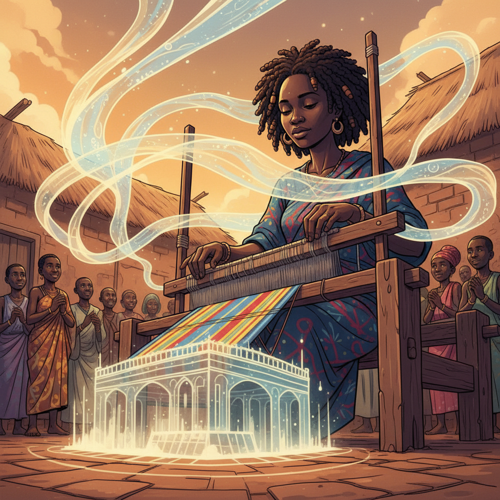 The Cloth of Two Worlds — illustration 19