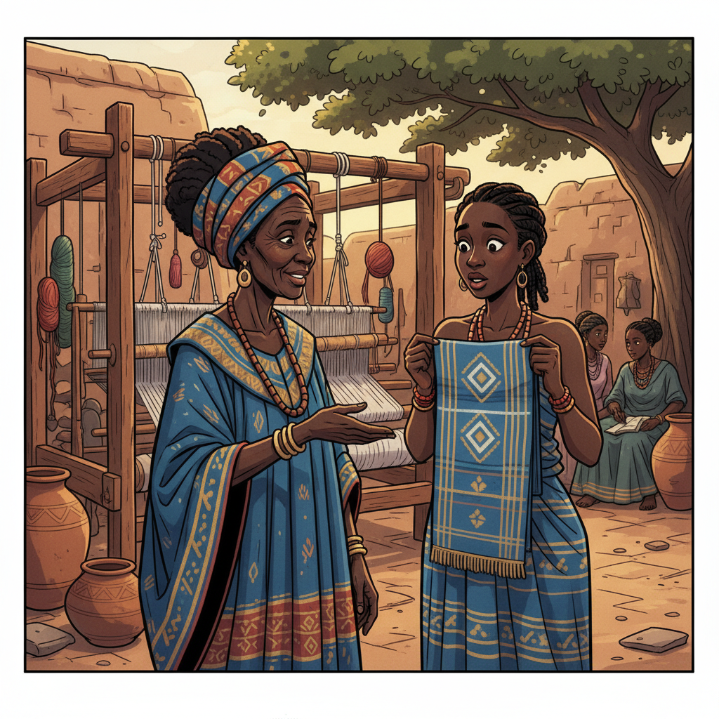 The Cloth of Two Worlds — illustration 22