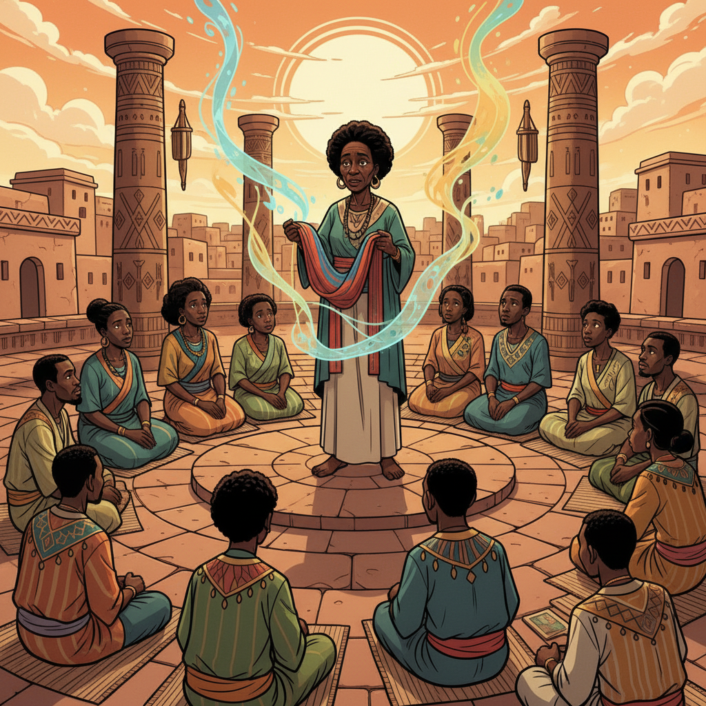 The Cloth of Two Worlds — illustration 23