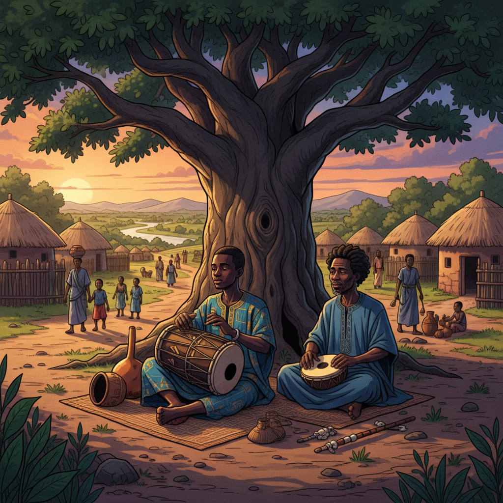 The Drum That Spoke Twice — illustration 1