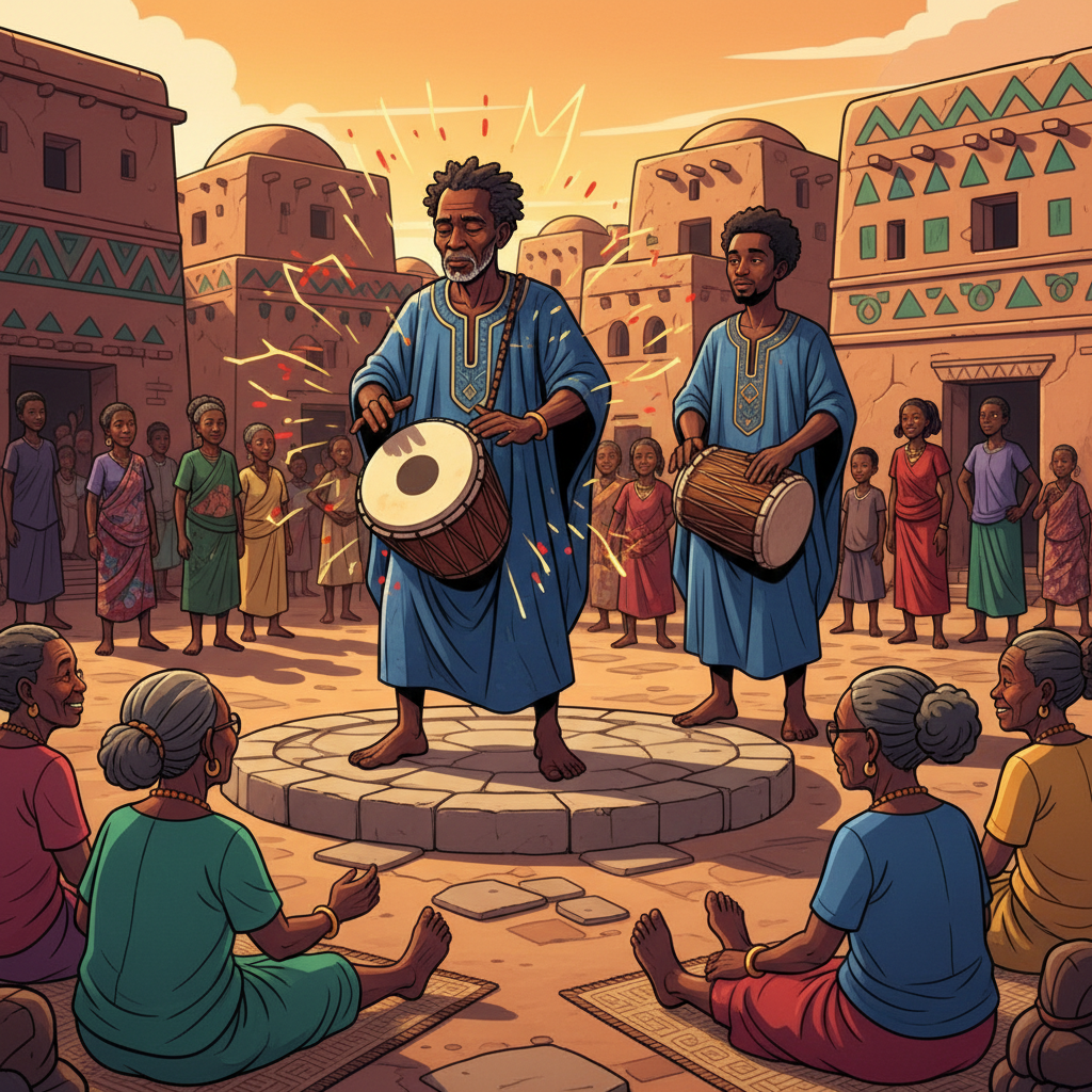 The Drum That Spoke Twice — illustration 2