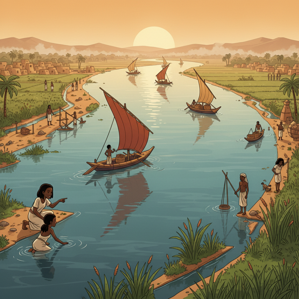 The Family Across the River — illustration 2
