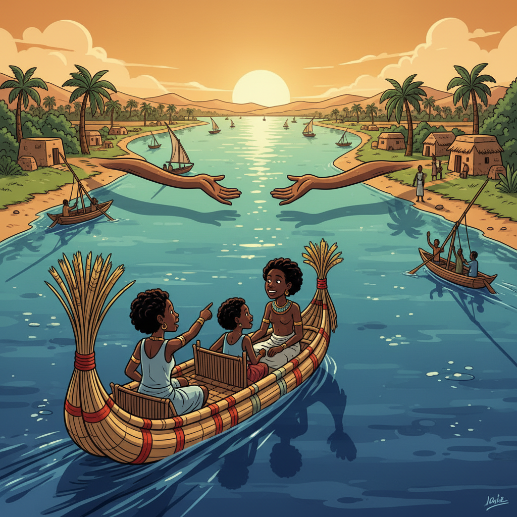The Family Across the River — illustration 4