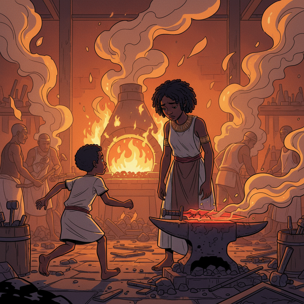 The Fire and the Forge — illustration 8
