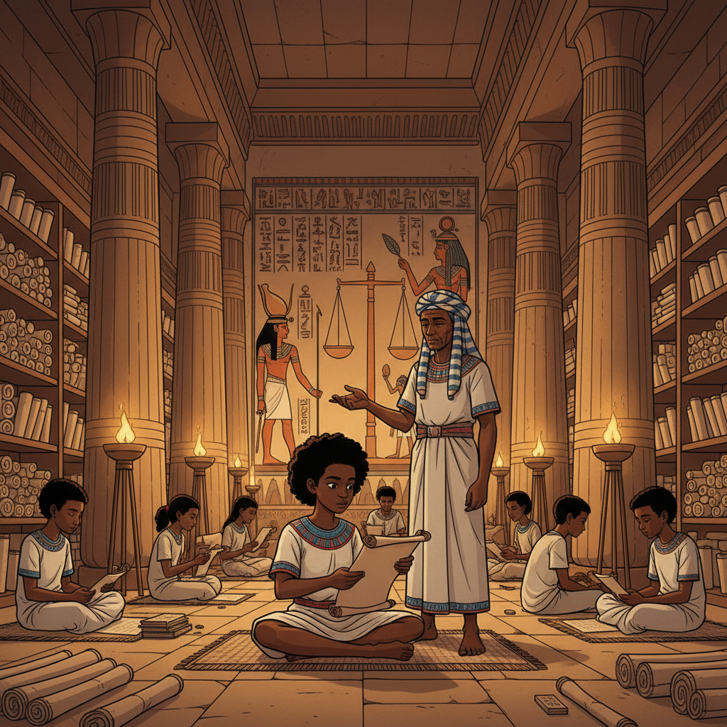 The Girl Who Carried Her Own Scales — illustration 3