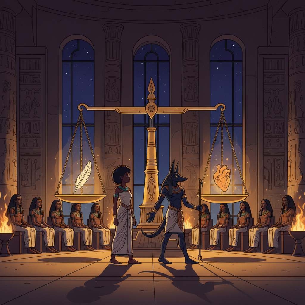 The Girl Who Carried Her Own Scales — illustration 4