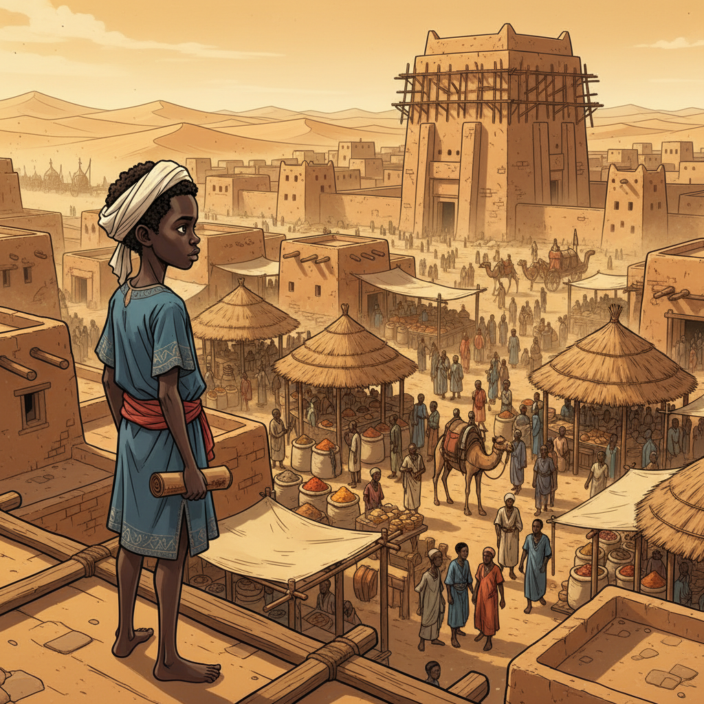 The Golden Throne of Mansa Musa — illustration 1